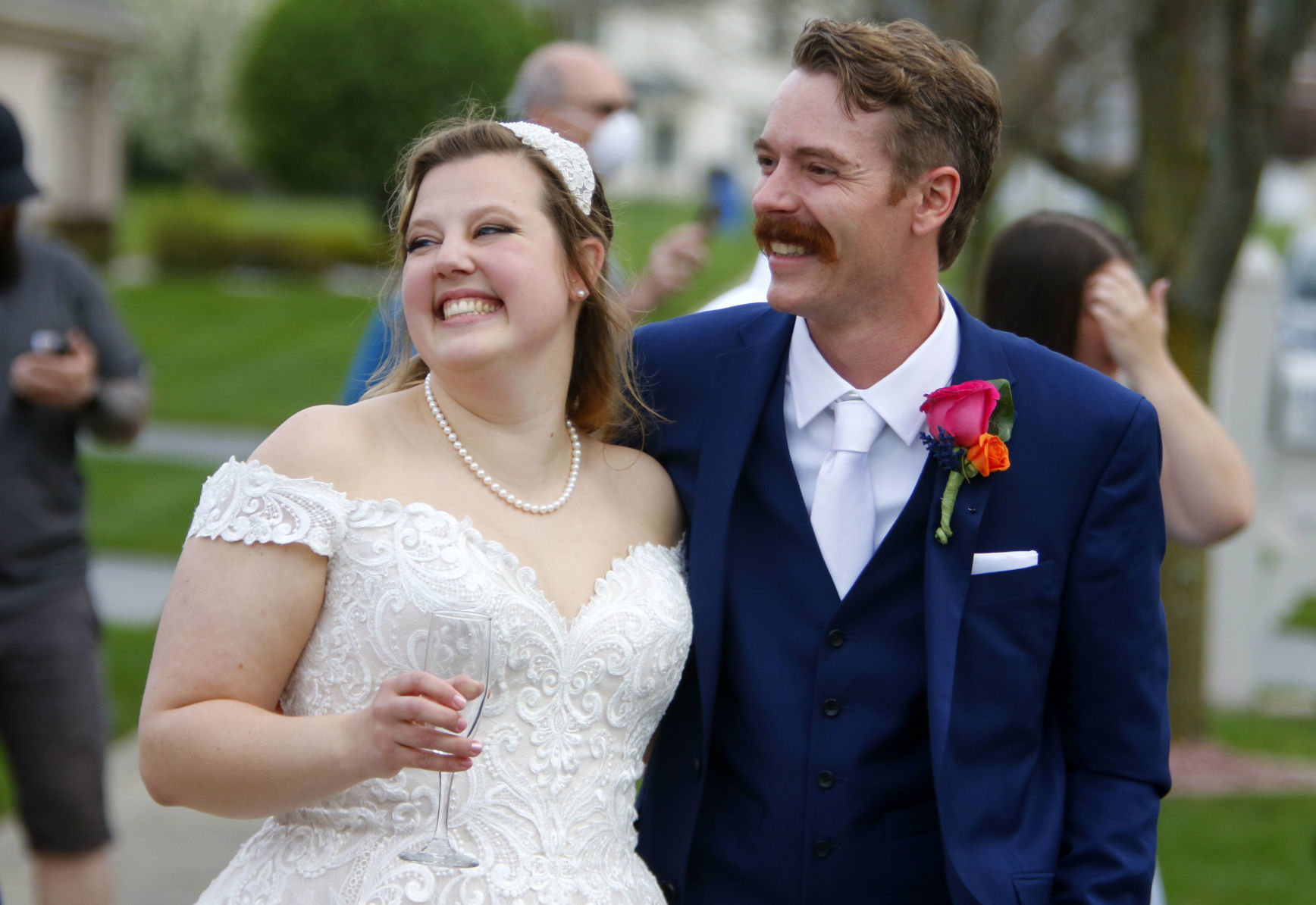 Mike De Young and Katie Dobis tie the knot
